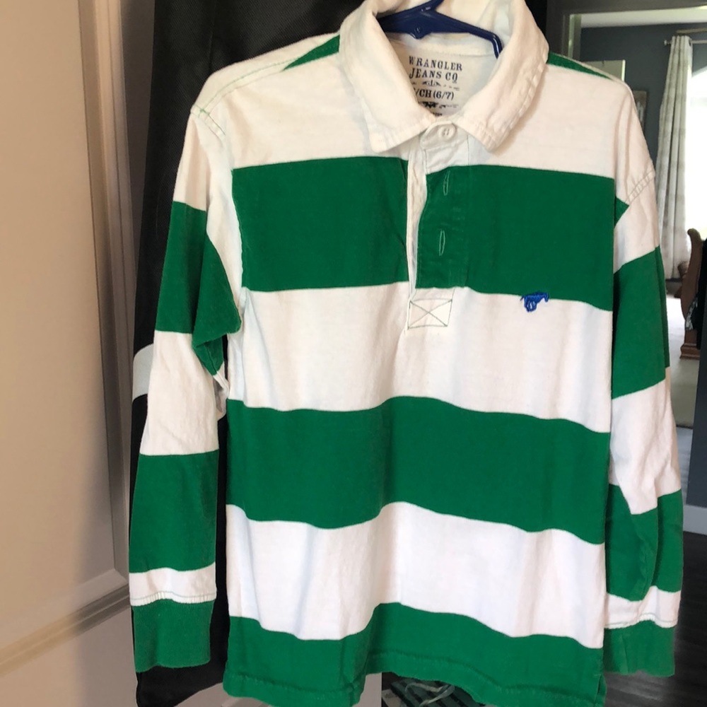 Boys long sleeved polo